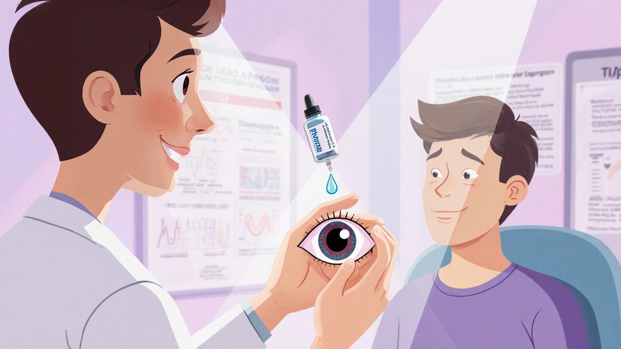 Bimatoprost vs andre glaukom‑dråper - komplett sammenligning