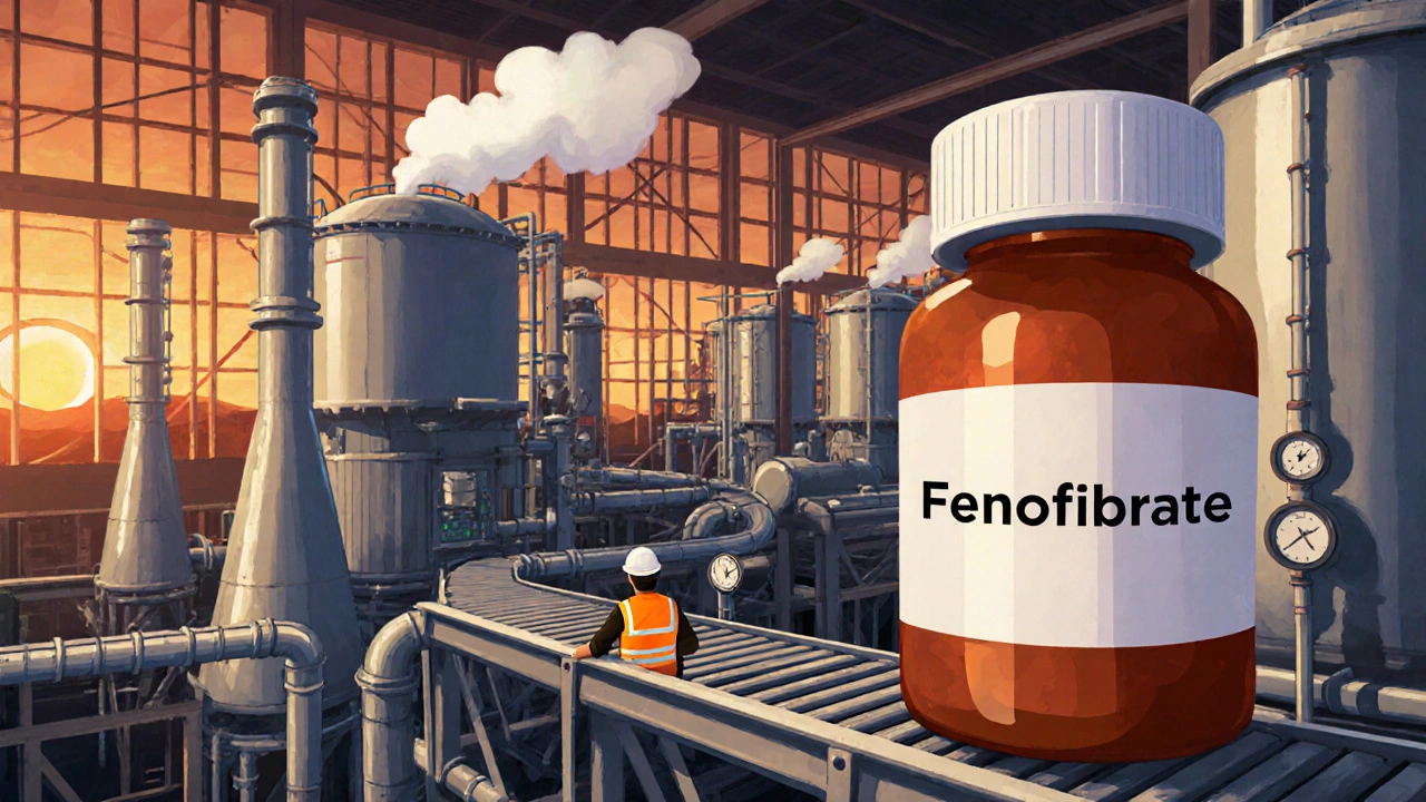 Fenofibrate: Miljøpåvirkning ved produksjon og avhending