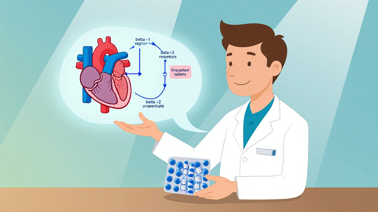 Innopran XL (Propranolol) vs andre beta‑blokkere - komplett sammenligning