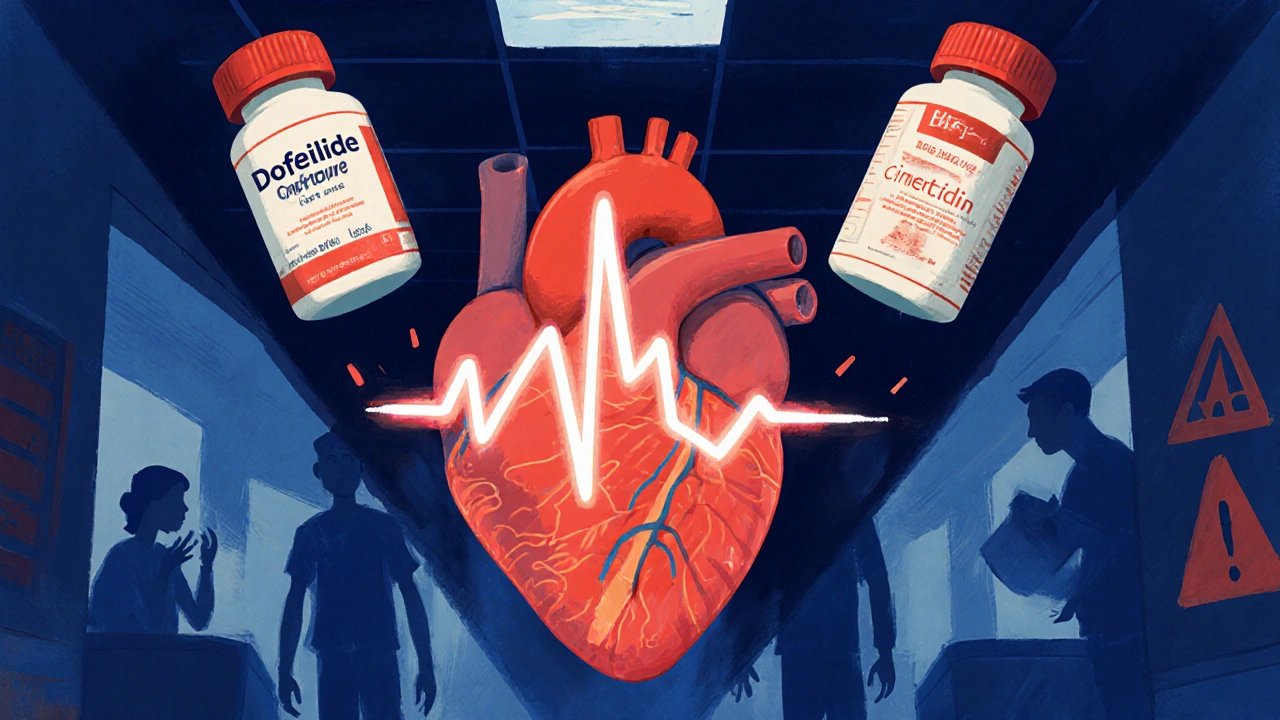 Dofetilide og cimetidin: Økt risiko for arrytmier