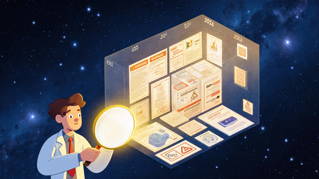 FDA Sikkerhetskommunikasjoner: Søke etter historiske advarsler