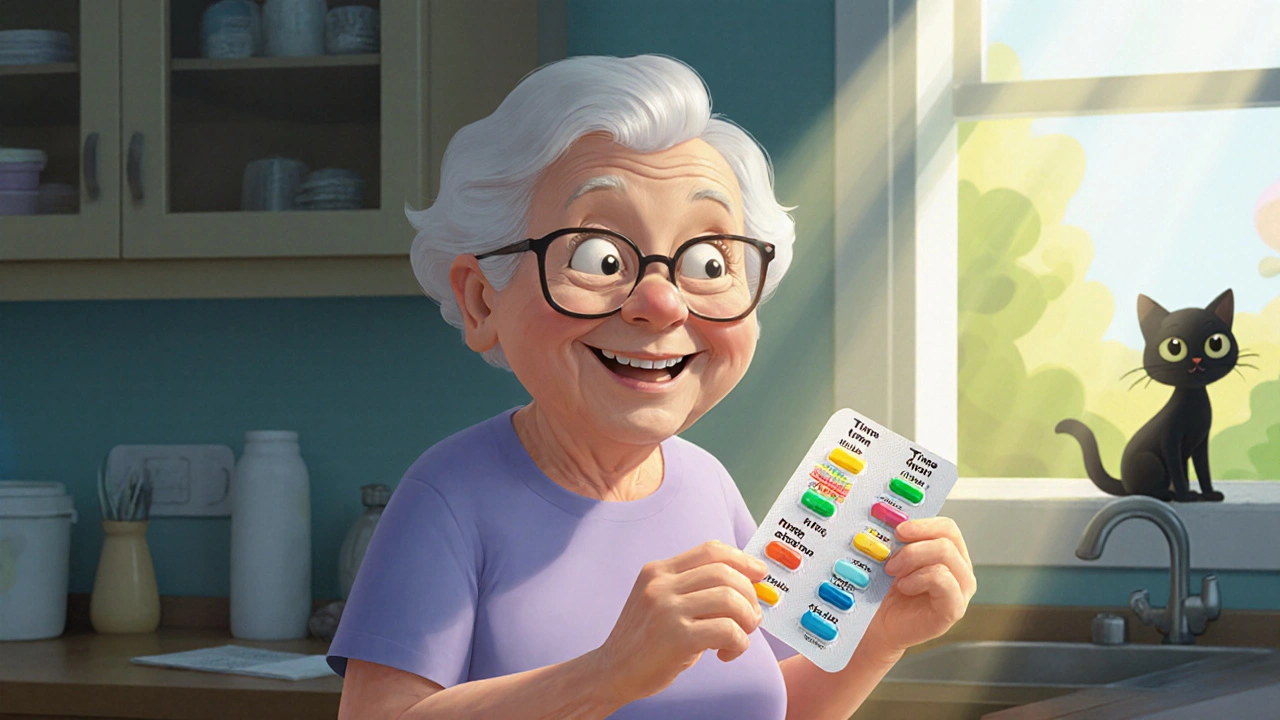 Hvordan bruke pillesekker og blærepakker til eldre