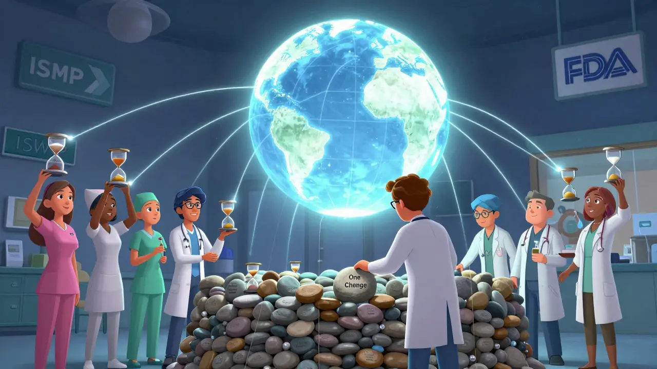 En global klynge av helsearbeidere setter inn små endringer som bygger en mur av beskyttede liv.