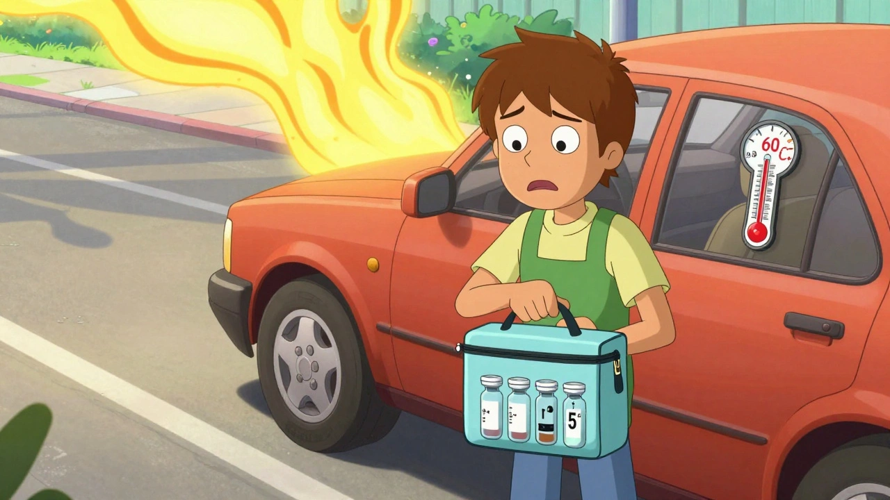 Hvordan transportere medisiner i varmt og kaldt vær