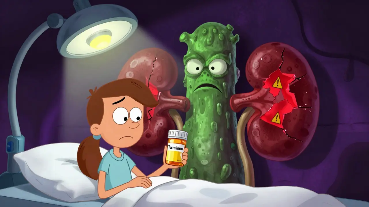 Azoler med Tacrolimus: Risiko for nivåsprikker og nyreskade