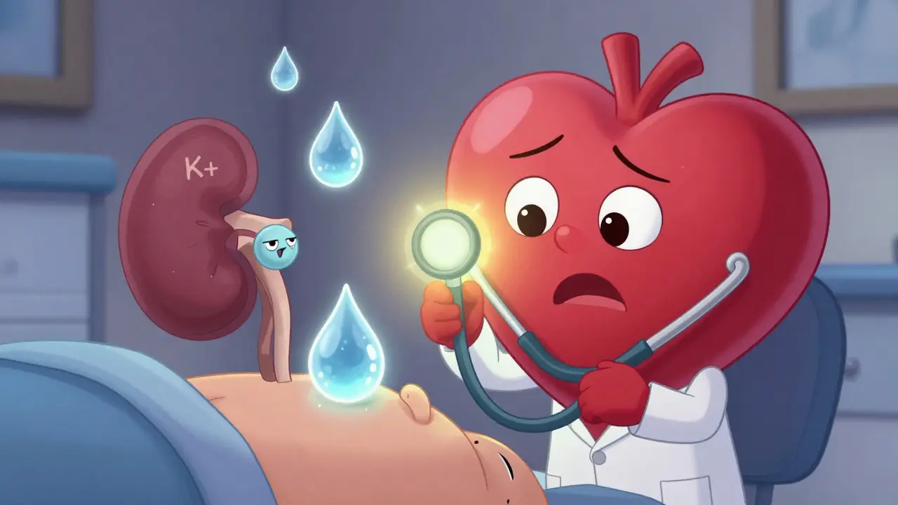 Diuretika og hypokalemi ved hjertesvikt: Praktiske håndteringsmetoder