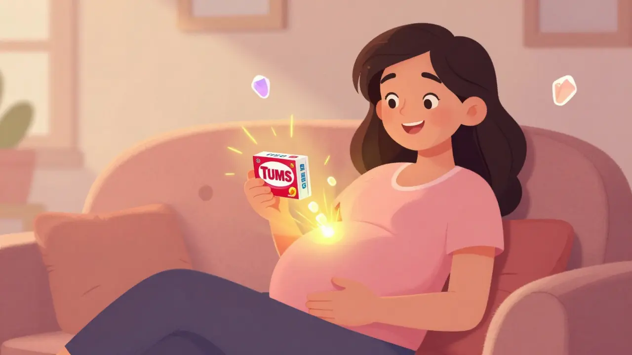 Hjertebrenning i svangerskap: Antacida, H2-blokkere og PPIer